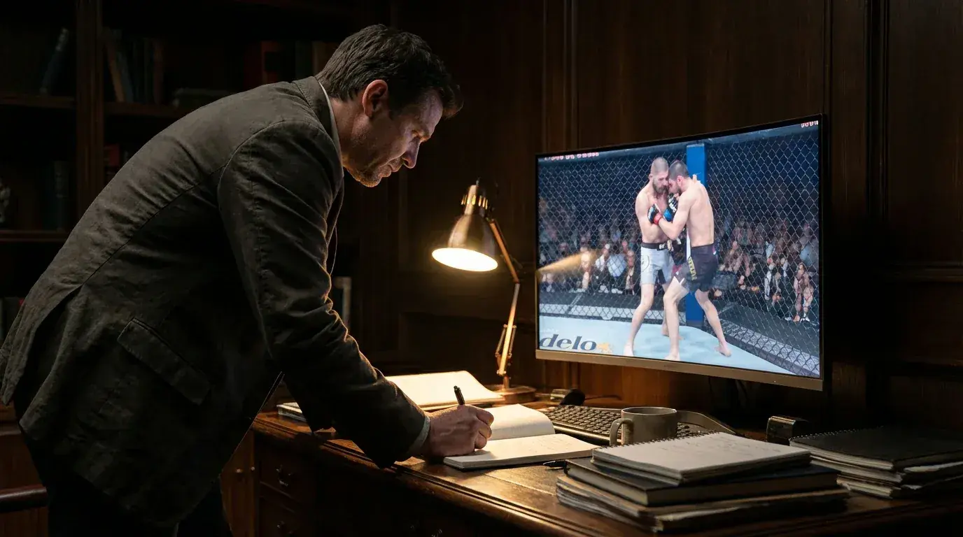 Estratégias de apostas MMA com dados estatísticos e análise de lutas UFC