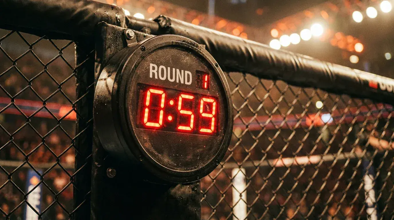 Apostas em over under de rounds nas lutas de UFC